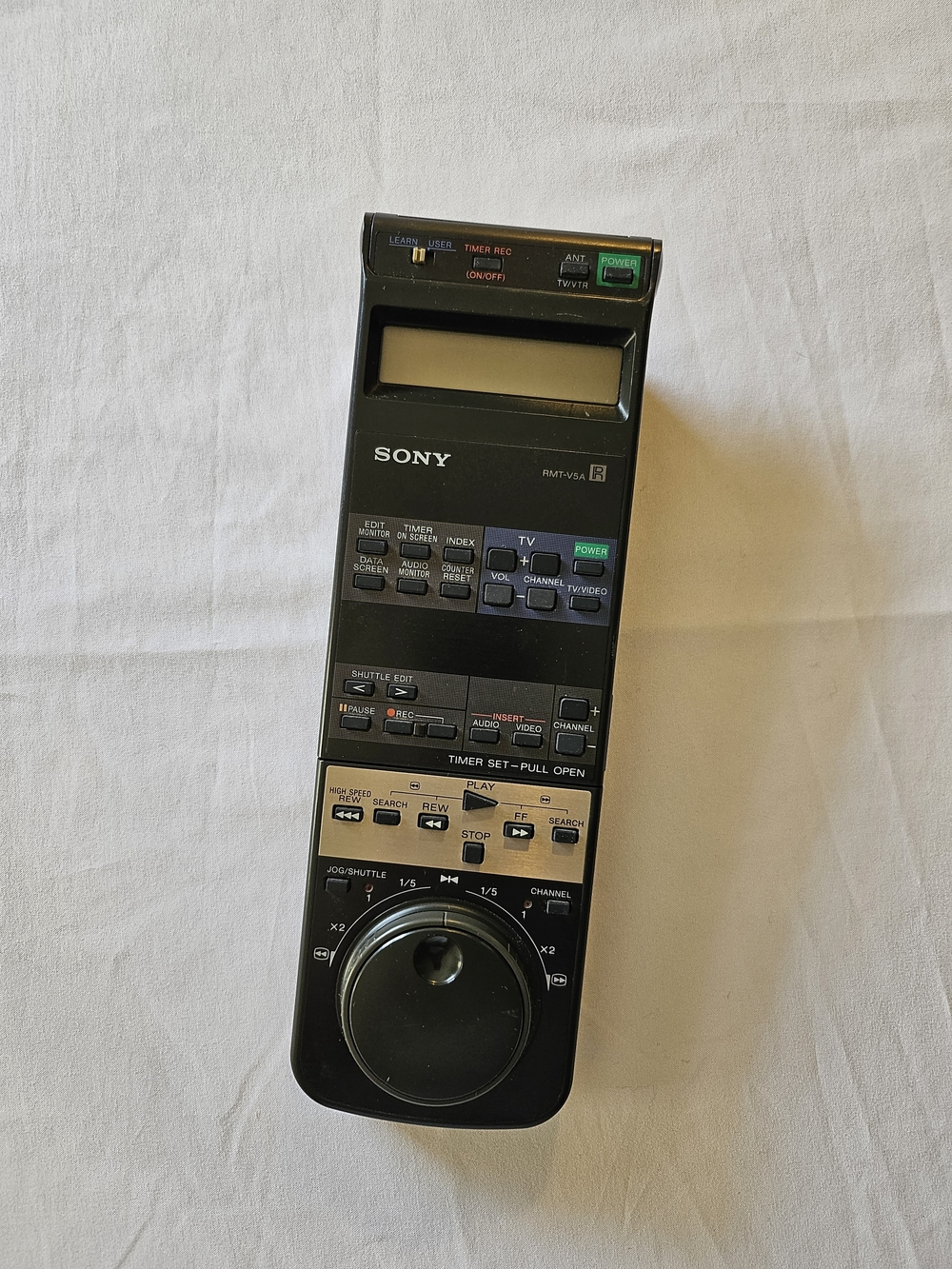 Vintage Sony RMT-V5A Remote Control Commander